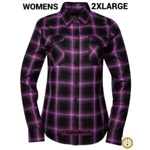 DIXXON Flannel ARGON Flannel Shirt - Women's 2XL